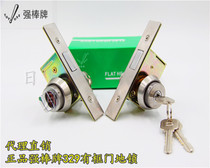 Glass door ground lock wooden door ground lock framed door ground lock Taiwan strong bar ground lock 329 stainless steel glass lock