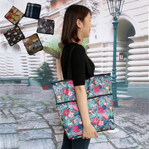 Thick Zipper Waterproof Folding Bag Shopping Bag Eco-friendly Bag Out Mummy Bag Shoulder Tote Bag Portable Travel Bag