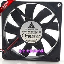 Original Delta 12V 0 20A AFB0812HB 8015 8cm Double Ball Server Fan