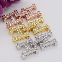 Pearl Necklace Bracelet Micro Inlaid Zircon Stone Plated Kgold Styling Buttoned Single Double Row Three Rows Available Diy Accessories Material