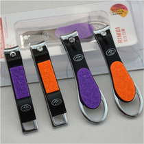 Japan and the United States medium nail clipper Stainless steel nail clipper with contusion piece portable nail clipper can be packaged in a gift box