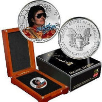 Out of print Official release Michael Jackson Memorial Coin Michael Jackson