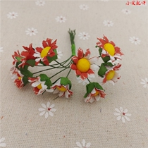 New Accessories Flowers Small Sun Flower Crafts Emulated Flowers Small Daisy Daisy Imitation DIY Flower Ring Material