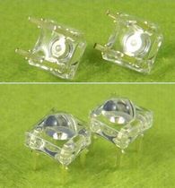 3mm piranha emerald green light green F3 piranha LED LED lamp beads four feet super bright