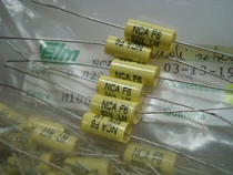 Original bag British CELM tin film 100V 0 022UF 223 copper foot tin foil axial guitar infinite capacitor