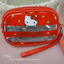 Foreign trade promotion Hello kitty Korean version cute hand carrying zero wallet printed fashion red small mobile phone bag woman