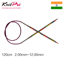 KnitPro Symfonie-120cm Birch ring needle color wood needle sweater needle imported circulation needle Rod needle