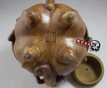 Shao Zhenglai pot Yixing Zhu mud antique teapot high-end handmade purple clay pot kung fu drink tea set Tea