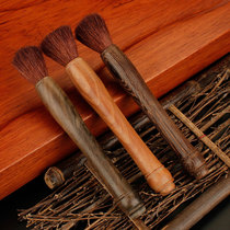 Rosewood black sandalwood pot pen chicken wing Wood does not lose hair tea brush tea washing pen tea sweeping tea tea ceremony tea tray accessories tea set