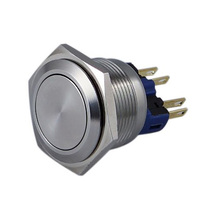 Korea Kacon Kaikun T22-211P 2 2 2 waterproof metal button switch flat button self-reset