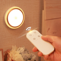 Langmeike wireless remote control rechargeable battery led night light Wardrobe energy-saving night baby feeding bedroom bedside light