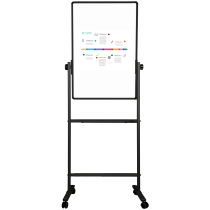 Deli 7881 Whiteboard Bracket Type Removable Magnetic Whiteboard 60*90 Office Conference Room Conference Display Whiteboard