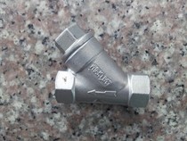Authentic 304 stainless steel Y-type filter filter valve CF8M DN10 3 8 3 points