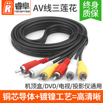 Set-top box and TV connection AV cable Three-to-three old TV network audio connection conversion video output cable