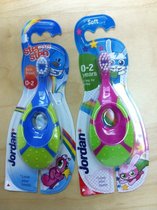 Spot Dutch Jordan Infant Baby Tooth Toothbrush(with teether on the other end) 0-2 years old