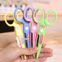 Morning light handmade scissors Miffy student Scissors Paper cutter children safety cutting scissors knife FSS91302