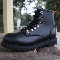 PF mens shoes Special cabinet Martin shoes Inlen Overalls Short boots Outdoor Desert Boots Casual Men Boots Leather Boots 13605