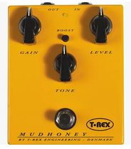 Danish T-REX Mudhoney Distortion Monolithic Fever Manual Effects