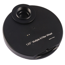 9-piece 1 25-inch manual filter wheel astronomical telescope deep space planetary filter wheel