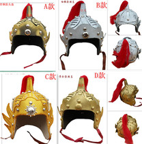 New adult children General Childrens soldiers hat Dang Costume Helmet Stage Show Performances Supplies Drama Props