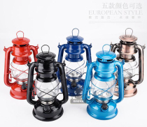 Strong light COB light source charging portable lantern 18650 decorative kerosene lamp LED camp emergency camping tent light