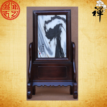 Natural marble painting Yushu Linfeng Elephant-shaped illustrations plug-in-screen boutique collection