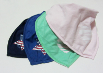 Hot pin snapping for foreign trade Original single multi-color double layer pure cotton baby triangular towel baby spat towel surrounding mouth