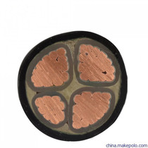 Hangzhou Zhongcheng Brand Wire and Cable ZR-YJV3*70 1*35 square three-phase four-core hard wire national standard foot rice