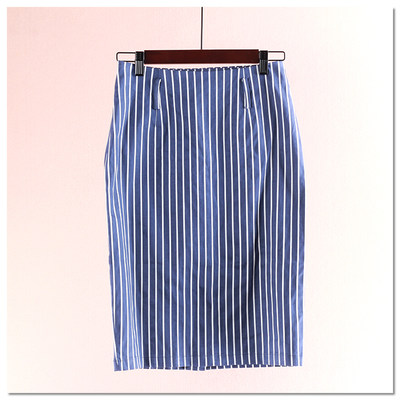 清货~伊~17春装新品 修身 长裙 半身裙一步裙女潮s5215_7折现价52元