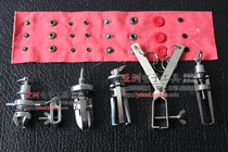 Z847 push-pull tester clamp toy button and other tensile testing four-in-five-claw male buckle clamp