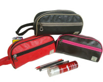 Clearance of men's and women's washing and cosmetic bag desktop storage kit pencil case zipper pencil bag waterproof