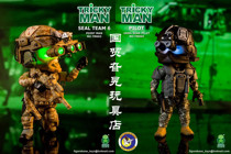 (Spot)FigureBase 5 inch Q version TRICKYMAN TM003 sharp soldier TM004 pilot