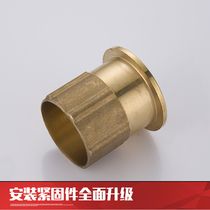 Tap Accessories Face Basin Kitchen Accessories Fixtures Full Copper Nut Screw Cap Hot And Cold Tap Fastener