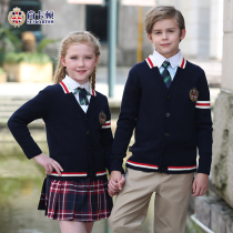Shang Caton kindergarten garden clothes Spring and autumn and winter suits for primary and secondary school students School uniforms Class clothes British College style long-sleeved new