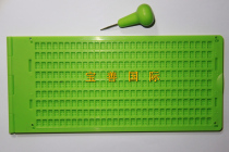 9 lines 30 square Braille writing board with pen 9 lines 28 square upgraded version for the blind writing board blind learning supplies