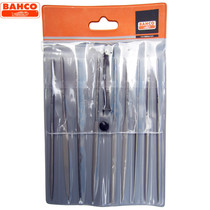 bahco Bai Fu brand medium-tooth precision assorted file set plastic file 2-471-16-1-0 Swiss import