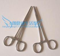 Stainless steel hemostatic pliers pet hair pliers fire tank ignition pliers elbow straight head full model