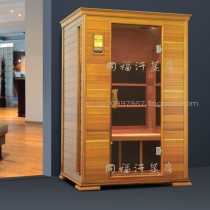 Factory direct red cedar double sweat steaming room Household spectrum energy house construction sweat steaming hall yoga room