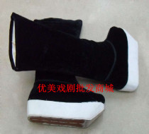 Drama Costume Boots Boots Thick Bottom High Boots Officer Boots Black High Favor Officer Boots 36-45 yards
