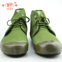 Yudong 3566 high-help liberation shoes canvas rubber shoes labor insurance work shoes high waist training shoes migrant workers farmland men and women