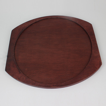 Insulation wood plate wood plate barbecue plate Stone pot hoverboard Baking plate plate iron plate wood base plate Bamboo plate Bamboo base plate