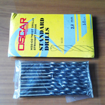 American oscar Oscar cobalt drill bit straight shank drill nozzle imported twist drill M3 8 stainless steel special
