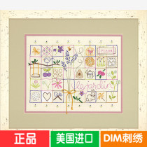 Book American imported DIM embroidery 71-01545 hipster cute embroidery living room dining room Non-cross stitch