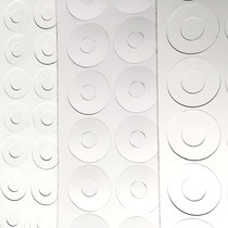 Flashlight accessories PET high temperature resistant insulation sheet XM-LT6U2LED lamp non-electric paper anti-electric power cut-off sheet 16mm20