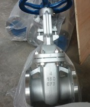 Z41W-150LB 304316 stainless steel flange gate valve beauty standard gate valve high-pressure gate valve DN40-400