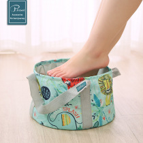 Portable foldable water basin Travel foot soak bag Large laundry basin Wash basin Small travel foot wash bucket