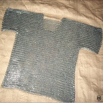 Champ mail chain armor medieval Crusader armor Knight soft hedgehog armor (medium) short sleeve