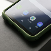 seepoo color cloth Samsung s9 mobile phone case s9 mobile phone case cover all-inclusive border anti-fall frosted non-slip anti-fingerprint soft men and women Universal enhanced anti-drop delivery lanyard