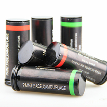 Facial bionic camouflage oil color fan special face color oil tricolour camouflage oil suit CS Wild Warring Supplies
