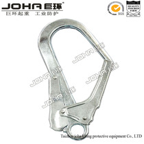 JOHA promotional large opening hook Ultra-large automatic locking fire rescue directional steel safety buckle safety